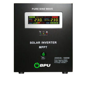 Pure sine wave DC-AC inverter 24V-230V,1800W MPPT