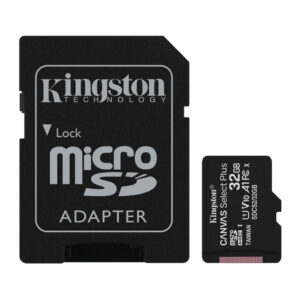 Memorijska kartica Kingston Canvas Select Plus 32GB, 100Mb/s. Kingston Canvas Select Plus microSD je kompatibilan sa Android uređajima i dizajniran je sa A1 performansama. Nudi poboljšanu brzinu i kapacitet za brže učitavanje aplikacija i snimanje slika i video zapisa u više kapaciteta do 512 GB. Moćan u performansama, brzini i izdržljivosti, Canvas Select Plus microSD je dizajniran za pouzdanost prilikom snimanja i razvijanja fotografija visoke rezolucije ili snimanja i uređivanja full HD video zapisa. Kingston Canvas kartice su testirane da budu izdržljive u najtežim okruženjima i uslovima, tako da možete da ih nosite bilo gde sa poverenjem da će vaše fotografije, video snimci i datoteke biti zaštićeni.