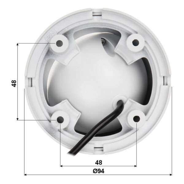 DAHUA HAC-T2A21-0360B 4u1 2MP D/N dome IC kamera; Cooper serija; Smart IC 20m; Metalno kućište; 3.6mm objektiv; IP67