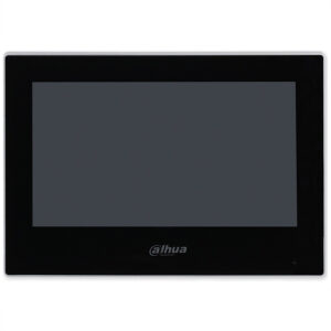 Dahua VTH2622G-W 2-žilni IP video intercom hands-free monitor, touch-screen, WiFi; Crna boja